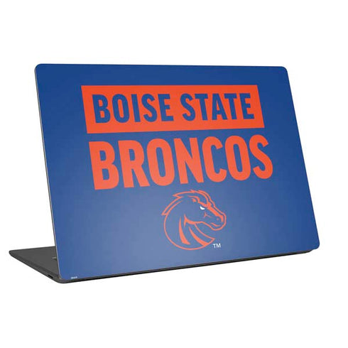 Boise State University Broncos Universal Laptop 16.6in (13.4 x 9.7in) Skin